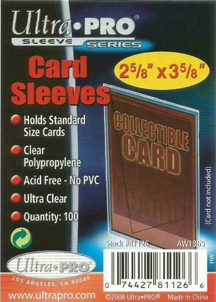 Penny Sleeves Pack of 100
